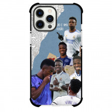 Vinicius Jr Phone Case For iPhone Samsung Galaxy Pixel OnePlus Vivo Xiaomi Asus Sony Motorola Nokia - Vinicius Jr Smiling Portrait Poster