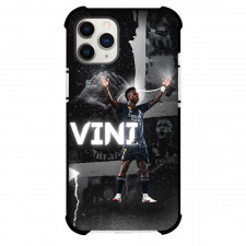 Vinicius Jr Phone Case For iPhone Samsung Galaxy Pixel OnePlus Vivo Xiaomi Asus Sony Motorola Nokia - Vinicius Jr Standing On Dark Graphic Art Poster