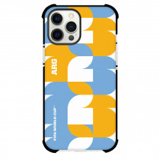 FIFA World Cup 2026 Argentina Phone Case For iPhone Samsung Galaxy Pixel OnePlus Vivo Xiaomi Asus Sony Motorola Nokia - FIFA World Cup 2026 Argentina Retro Geometry Poster