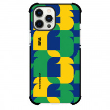 FIFA World Cup 2026 Brazil Phone Case For iPhone Samsung Galaxy Pixel OnePlus Vivo Xiaomi Asus Sony Motorola Nokia - FIFA World Cup 2026 Brazil Retro Geometry Poster