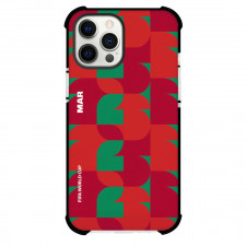FIFA World Cup 2026 Morocco Phone Case For iPhone Samsung Galaxy Pixel OnePlus Vivo Xiaomi Asus Sony Motorola Nokia - FIFA World Cup 2026 Morocco Retro Geometry Poster