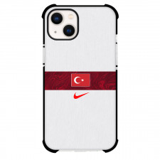 Fifa World Cup 2026 Turkey Phone Case For iPhone Samsung Galaxy Pixel OnePlus Vivo Xiaomi Asus Sony Motorola Nokia - Fifa World Cup 2026 Turkey Away Flag Design Pattern