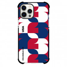 FIFA World Cup 2026 USA Phone Case For iPhone Samsung Galaxy Pixel OnePlus Vivo Xiaomi Asus Sony Motorola Nokia - FIFA World Cup 2026 USA Retro Geometry Poster