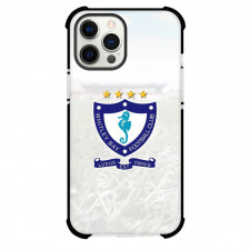 Whitley Bay Football Club Phone Case For iPhone Samsung Galaxy Pixel OnePlus Vivo Xiaomi Asus Sony Motorola Nokia - Whitley Bay Football Club Logo with Blur Background