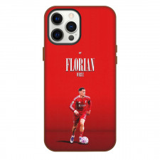 Florian Wirtz Phone Case For iPhone Samsung Galaxy Pixel OnePlus Vivo Xiaomi Asus Sony Motorola Nokia - Running Ball Red Portrait Poster