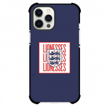 England Womens National Football Team Euro 25 Phone Case For iPhone Samsung Galaxy Pixel OnePlus Vivo Xiaomi Asus Sony Motorola Nokia - England Womens National Football Team Euro 25 The Lionesses Logo On Blue Background