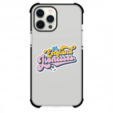 England Womens National Football Team Euro 25 Phone Case For iPhone Samsung Galaxy Pixel OnePlus Vivo Xiaomi Asus Sony Motorola Nokia - England Womens National Football Team Euro 25 The Lionesses Pastel Logo Sticker