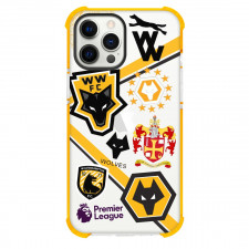 Wolverhampton Wanderers F.C Phone Case For iPhone And Samsung Galaxy Devices - Wolverhampton Wanderers F.C Mania Collage Logo