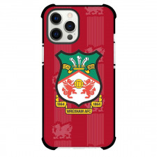 Wrexham Phone Case For iPhone Samsung Galaxy Pixel OnePlus Vivo Xiaomi Asus Sony Motorola Nokia - Wrexham Logo Red And White Background