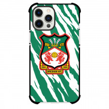Wrexham Phone Case For iPhone Samsung Galaxy Pixel OnePlus Vivo Xiaomi Asus Sony Motorola Nokia - Wrexham Logo White And Green Background