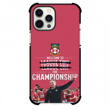 Wrexham Phone Case For iPhone Samsung Galaxy Pixel OnePlus Vivo Xiaomi Asus Sony Motorola Nokia - Wrexham Welcome To The Championship Red Background