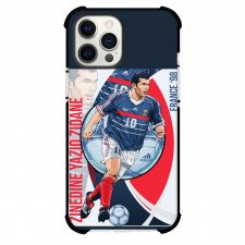 Zinedine Zidane Case For iPhone Samsung Galaxy Pixel OnePlus Vivo Xiaomi Asus Sony Motorola Nokia - Zinedine Zidane France 98 Poster Comic Art