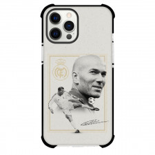 Zinedine Zidane Case For iPhone Samsung Galaxy Pixel OnePlus Vivo Xiaomi Asus Sony Motorola Nokia - Zinedine Zidane Kicking and Side Face Portrait