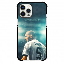 Zinedine Zidane Case For iPhone Samsung Galaxy Pixel OnePlus Vivo Xiaomi Asus Sony Motorola Nokia - Zinedine Zidane Mystical Zidane Side Portrait Raining Background