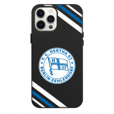 Hertha Zehlendorf Football Club Phone Case For iPhone Samsung Galaxy Pixel OnePlus Vivo Xiaomi Asus Sony Motorola Nokia - Large Logo With Stripe