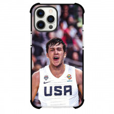 Fiba World Cup 2023 Austin Reaves Phone Case For iPhone And Samsung Galaxy - Austin Reaves USA 15 Celebration Poster