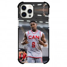 Fiba World Cup 2023 RJ Barrett Phone Case For iPhone And Samsung Galaxy - RJ Barrett Canada 9 Showing Rock Sign Poster