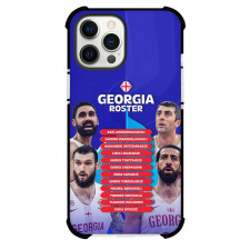 Fiba World Cup 2023 Georgia Phone Case For iPhone And Samsung Galaxy - Georgia Men's National Team Poster