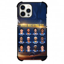 Fiba World Cup 2023 USA Phone Case For iPhone And Samsung Galaxy - USA Men's National Team Portrait Poster