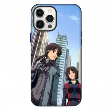 Full Metal Panic Phone Case For iPhone Samsung Galaxy Pixel OnePlus Vivo Xiaomi Asus Sony Motorola Nokia - Xia Yu Lan And Xia Yu Fang Walking In City Portrait
