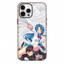 Full Metal Panic Phone Case For iPhone Samsung Galaxy Pixel OnePlus Vivo Xiaomi Asus Sony Motorola Nokia - Sousuke Sagara And Kaname Chidori Carry Pointing Poster