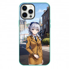 Full Metal Panic Teletha Testarossa Phone Case For iPhone Samsung Galaxy Pixel OnePlus Vivo Xiaomi Asus Sony Motorola Nokia - Teletha Testarossa Uniform Smiling Portrait