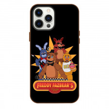 Five Nights At Freddys Phone Case For iPhone Samsung Galaxy Pixel OnePlus Vivo Xiaomi Asus Sony Motorola Nokia - Five Nights At Freddys Characters Smiling Comic Art Poster