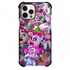 Five Nights At Freddys Chica Phone Case For iPhone Samsung Galaxy Pixel OnePlus Vivo Xiaomi Asus Sony Motorola Nokia - Glamrock Chica Collage
