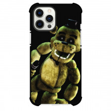 Five Nights At Freddys Freddy Phone Case For iPhone Samsung Galaxy Pixel OnePlus Vivo Xiaomi Asus Sony Motorola Nokia - Golden Freddy Character Art Black Background