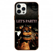 Five Nights At Freddys Freddy Phone Case For iPhone Samsung Galaxy Pixel OnePlus Vivo Xiaomi Asus Sony Motorola Nokia - Freddy Lets Party Poster