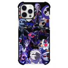 Five Nights At Freddys Moon Phone Case For iPhone Samsung Galaxy Pixel OnePlus Vivo Xiaomi Asus Sony Motorola Nokia - Moon Collage Black Background