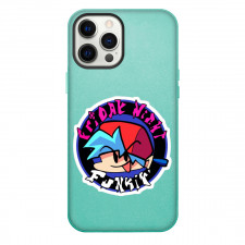 Friday Night Funkin Boyfriend Phone Case For iPhone Samsung Galaxy Pixel OnePlus Vivo Xiaomi Asus Sony Motorola Nokia - Portrait Series Logo Sticker