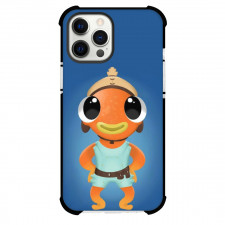 Fortnite Fishstick Phone Case For iPhone Samsung Galaxy Pixel OnePlus Vivo Xiaomi Asus Sony Motorola Nokia - Fishstick Chibi Art Watercolor Painting