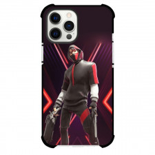 Fortnite Ikonik Phone Case For iPhone Samsung Galaxy Pixel OnePlus Vivo Xiaomi Asus Sony Motorola Nokia - Ikonik Holding Handgun Illustration