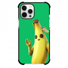 Fortnite Peely Phone Case For iPhone Samsung Galaxy Pixel OnePlus Vivo Xiaomi Asus Sony Motorola Nokia - Peely 3d Art Green Background