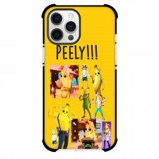 Fortnite Peely Phone Case For iPhone Samsung Galaxy Pixel OnePlus Vivo Xiaomi Asus Sony Motorola Nokia - Peely Peely Collage Yellow Background