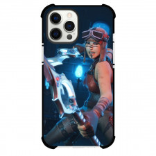 Fortnite Renegade Raider Phone Case For iPhone Samsung Galaxy Pixel OnePlus Vivo Xiaomi Asus Sony Motorola Nokia - Renegade Raider Attack Pose Double Sword