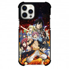 Fairy Tail Case For iPhone Samsung Galaxy Pixel OnePlus Vivo Xiaomi Asus Sony Motorola Nokia - Characters Flame Illustration