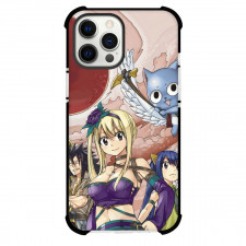Fairy Tail Case For iPhone Samsung Galaxy Pixel OnePlus Vivo Xiaomi Asus Sony Motorola Nokia - Characters Pink Sky