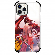 Fairy Tail Erza Scarlet Case For iPhone Samsung Galaxy Pixel OnePlus Vivo Xiaomi Asus Sony Motorola Nokia - Erza Scarlet Sword Potrait