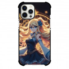 Fairy Tail Lucy Heartfilia Case For iPhone Samsung Galaxy Pixel OnePlus Vivo Xiaomi Asus Sony Motorola Nokia - Lucy Heartfilia Yellow Circle Background