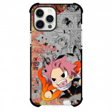 Fairy Tail Natsu Dragneel Case For iPhone Samsung Galaxy Pixel OnePlus Vivo Xiaomi Asus Sony Motorola Nokia - Natsu Dragneel Chibi Comic Art