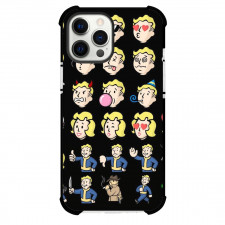 Fallout For iPhone Samsung Galaxy Pixel OnePlus Vivo Xiaomi Asus Sony Motorola Nokia - Vault Boy Faces Collage
