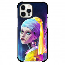 Famous Artwork CrossOvers Girl with a Pearl Earring Case For iPhone Samsung Galaxy Pixel OnePlus Vivo Xiaomi Asus Sony Motorola Nokia - Girl with a Pearl Earring Animated Punk Doll Art