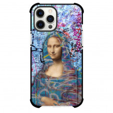 Famous Artwork CrossOvers Mona Lisa Case For iPhone Samsung Galaxy Pixel OnePlus Vivo Xiaomi Asus Sony Motorola Nokia - Mona Lisa Vandalism Street Wall