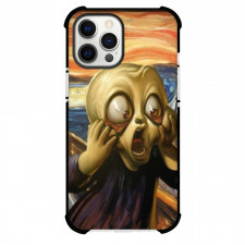 Famous Artwork CrossOvers Edvard Munch The Scream Case For iPhone Samsung Galaxy Pixel OnePlus Vivo Xiaomi Asus Sony Motorola Nokia - Antonio de Luca Screaming Pose in Frame