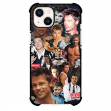 Brad Pitt Phone Case For iPhone Samsung Galaxy Pixel OnePlus Vivo Xiaomi Asus Sony Motorola Nokia - Brad Pitt Collage Poster