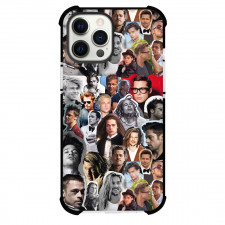 Brad Pitt Phone Case For iPhone Samsung Galaxy Pixel OnePlus Vivo Xiaomi Asus Sony Motorola Nokia - Brad Pitt Tranformation Collage Poster