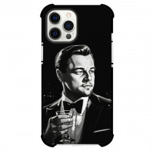 Leonardo DiCaprio Phone Case For iPhone Samsung Galaxy Pixel OnePlus Vivo Xiaomi Asus Sony Motorola Nokia - Leonardo DiCaprio Hand Draw Portrait On Black Background