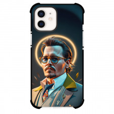 Johnny Depp Phone Case For iPhone Samsung Galaxy Pixel OnePlus Vivo Xiaomi Asus Sony Motorola Nokia - Johnny Depp 3D Portrait Poster